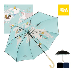 카카오프렌즈 60 세계여행 이중지 장우산 KUKTU10056